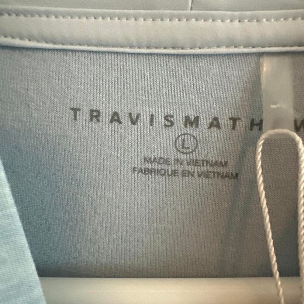 Travis Mathew Women's Baby Blue Hoodie - Picture 2 of 3